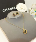 Chanel Jewelry | Vintage Inspired CC Medallion Gold Tone Resin