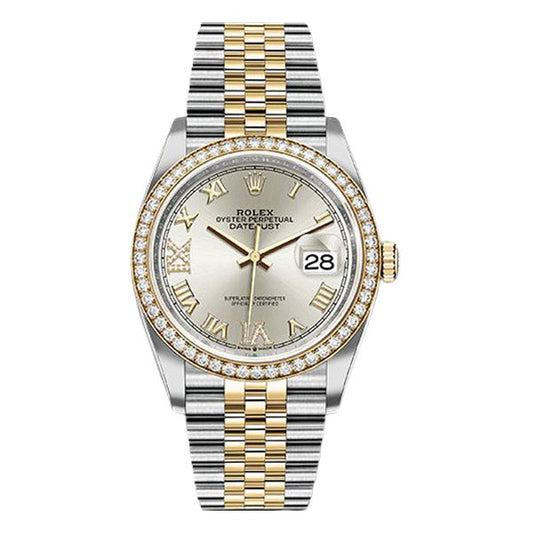 Rolex | Datejust Silver Roman Dial - Free & Fast UAE Shipping