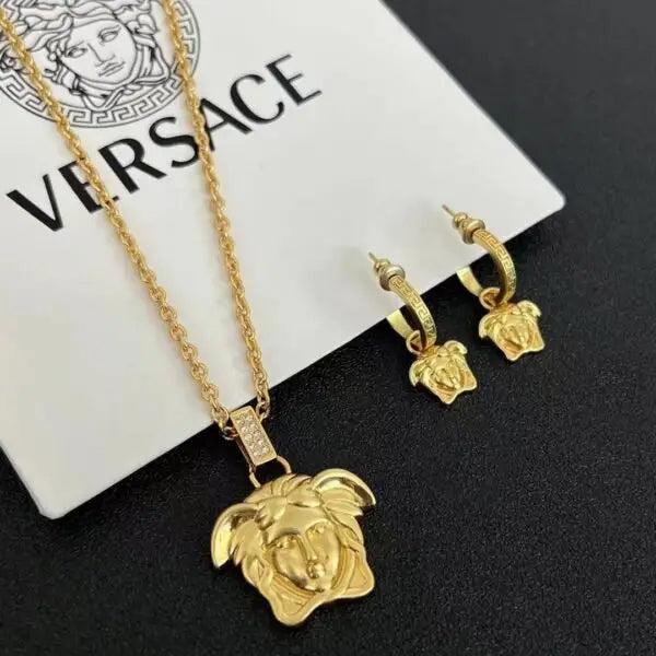 Versace Jewelry | La Medusa Crystal Greca Set