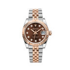 Rolex Watch | Datejust Two-Tone Chocolate Diamond