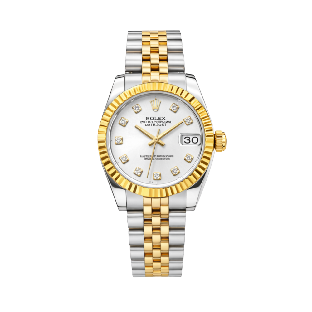 Rolex Watch | Datejust Two-Tone Fluted Bezel Jubilee