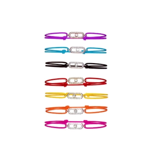 Messika Jewelry | Uno Pave Bangle Ring Set Yellow Gold Diamonds