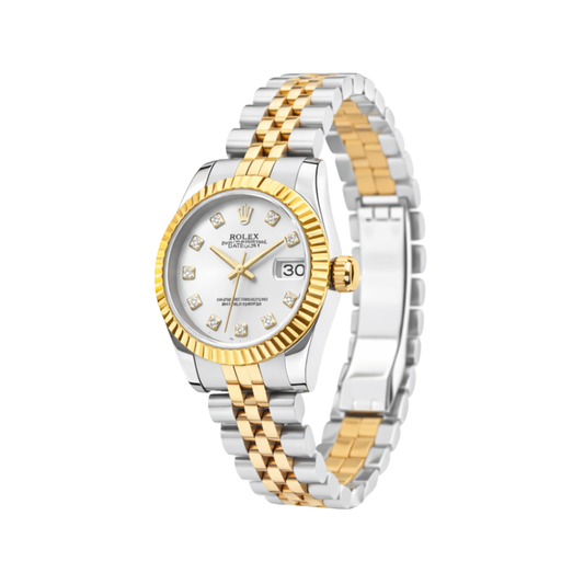Rolex Watch | Datejust Two-Tone Fluted Bezel Jubilee