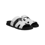 Hermes Slipper | Chypre White Leather