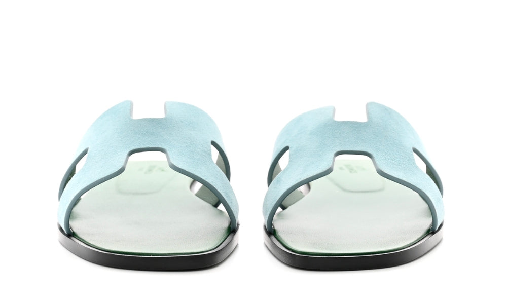 Hermes Slipper | Oran Mint Goatskin