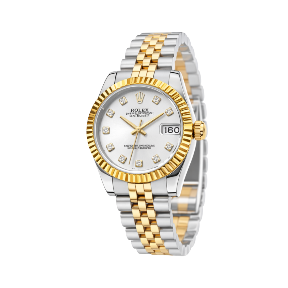 Rolex Watch | Datejust Two-Tone Fluted Bezel Jubilee