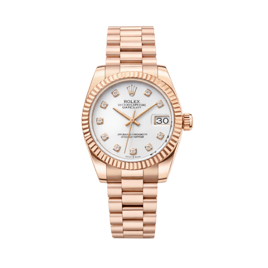 Rolex Watch | Datejust White Dial