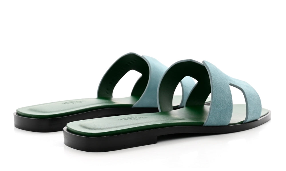 Hermes Slipper | Oran Mint Goatskin