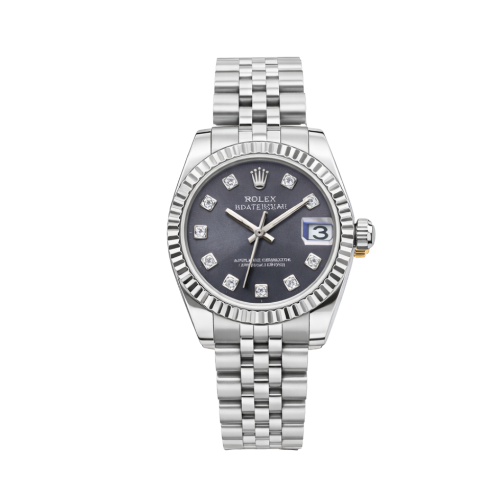 Rolex Watch | Datejust Oystersteel Purple Dial