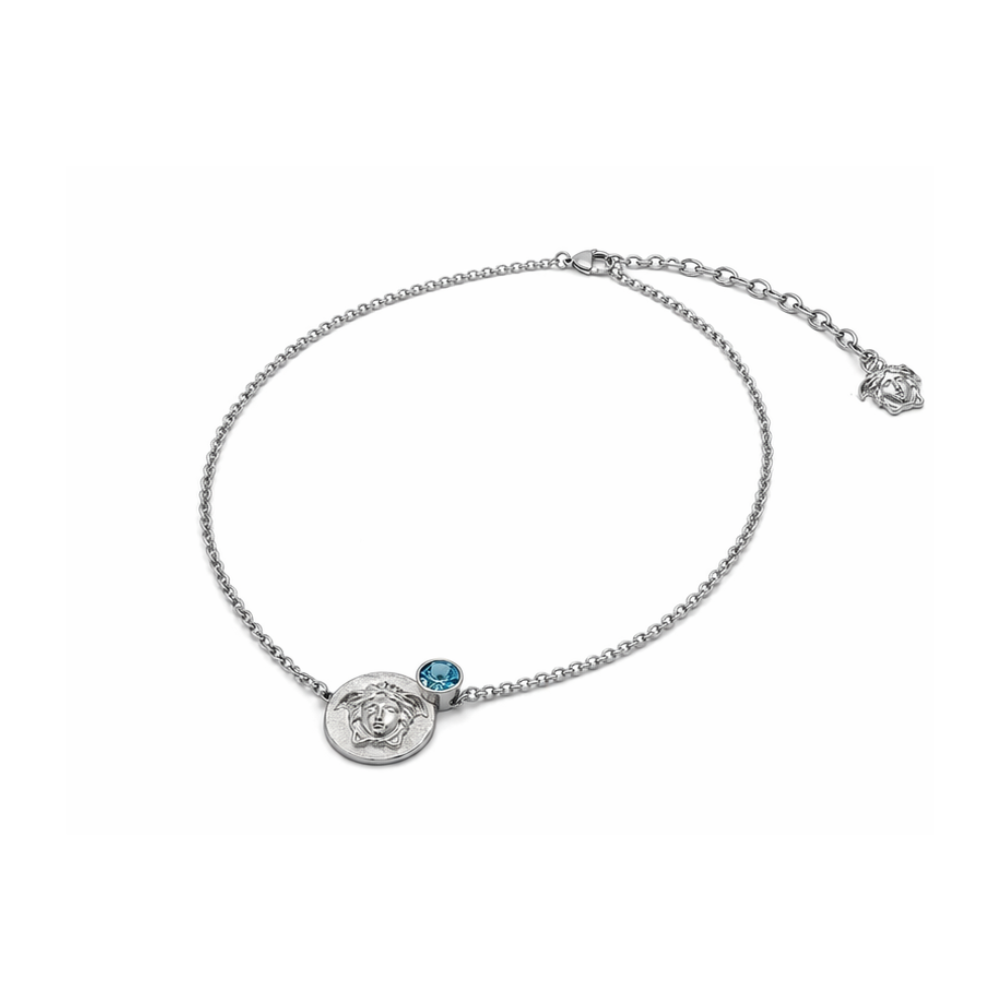 Versace Jewelry | La Medusa Crystal Medallion Necklace