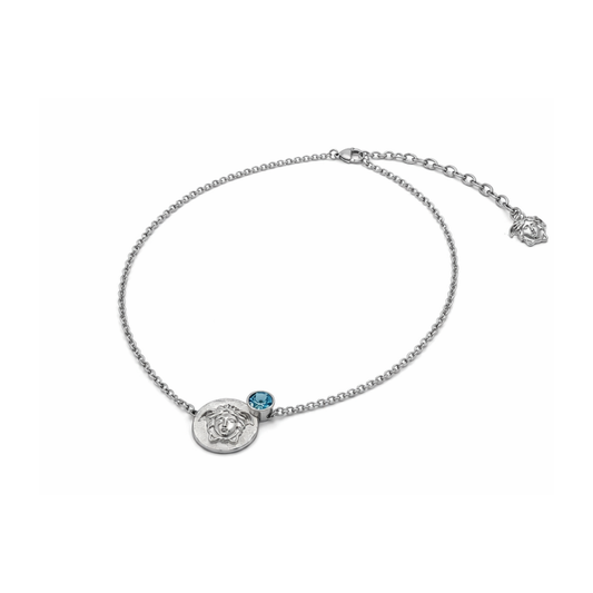Versace Jewelry | La Medusa Crystal Medallion Necklace