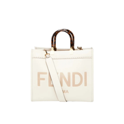 Fendi White Leather Sunshine Tote Wallet premium replica - image 1