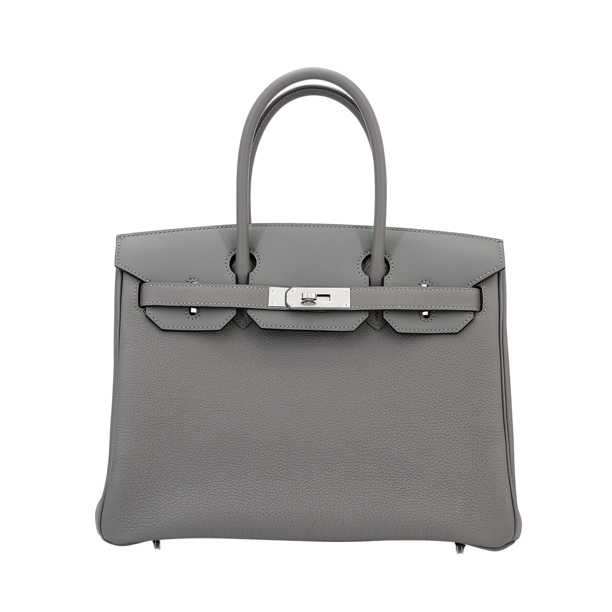 Hermès Birkin Meyer Wallet – Grey premium replica - image 1