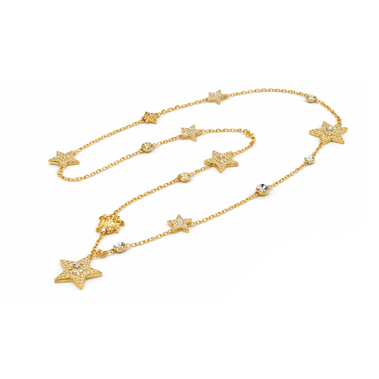 Versace Jewelry | La Medusa Crystal Heart Necklace Set