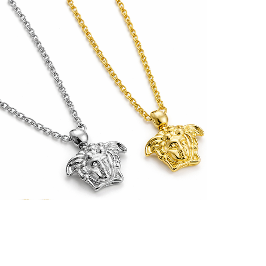 Versace Jewelry | Turquoise Greca Enamel Set White Gold