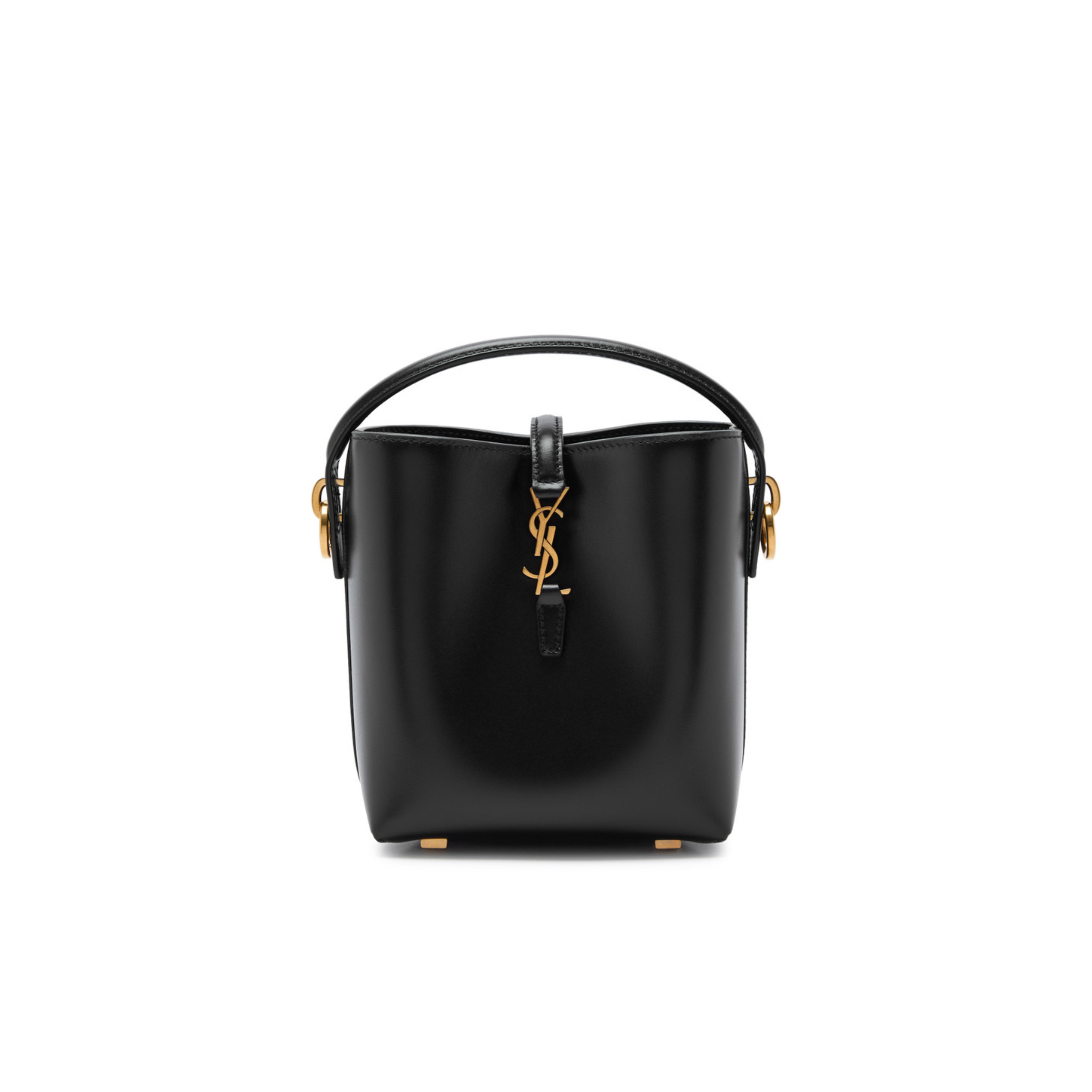 YSL Bag | Le 37 Mini Leather Bucket Bag