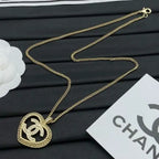 Chanel Jewelry | Quilted Heart CC Logo Pearl Station Necklace