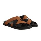 Hermès Slipper | Chypre Orange Leather