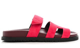 Hermes Slipper | Chypre Rouge Marsala Goatskin