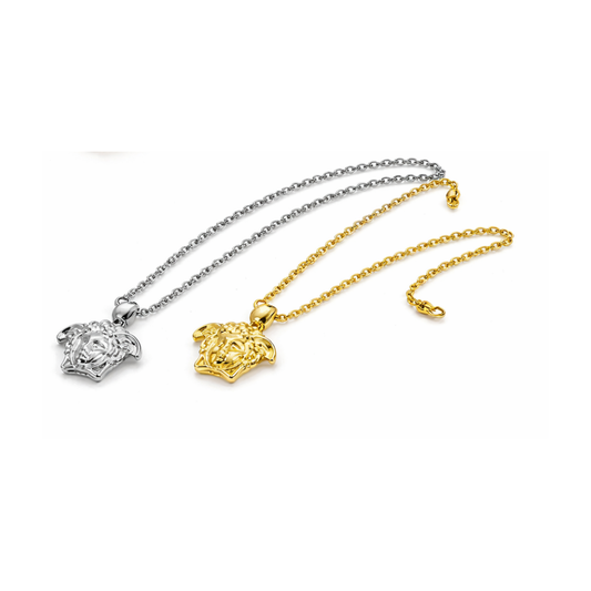 Versace Jewelry | Turquoise Greca Enamel Set White Gold