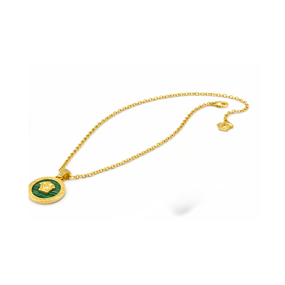 Versace Jewelry | Medusa Enamel & Crystal Greca Set