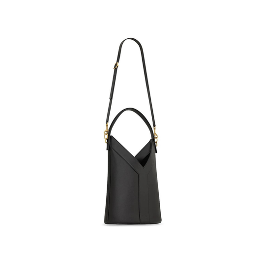 YSL Bag | Women’s Y Top Handle Bucket Bag Leather