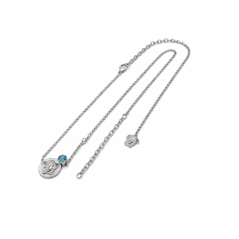 Versace Jewelry | La Medusa Crystal Medallion Necklace