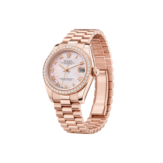 Rolex Watch | Rolex Datejust 31  Everose Gold-President Bracelet