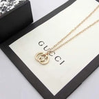 Gucci Jewelry | Interlocking G Logo Necklace Silver