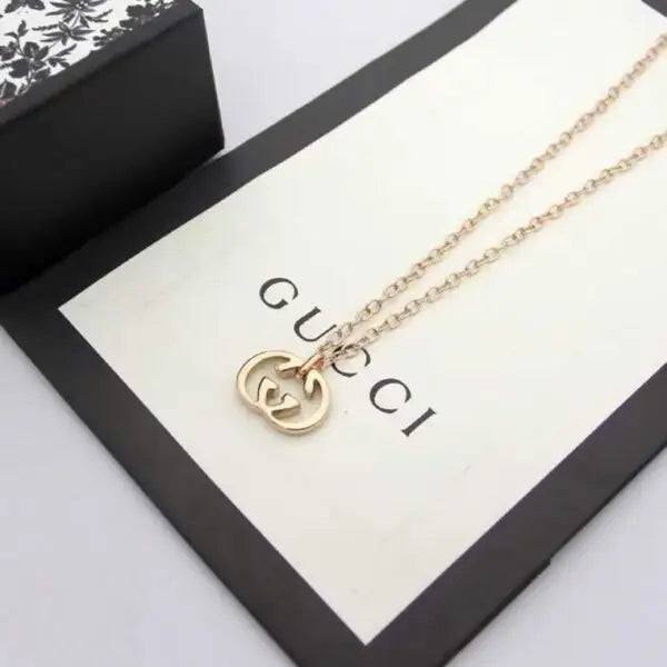 Gucci Jewelry | Interlocking G Logo Necklace Silver