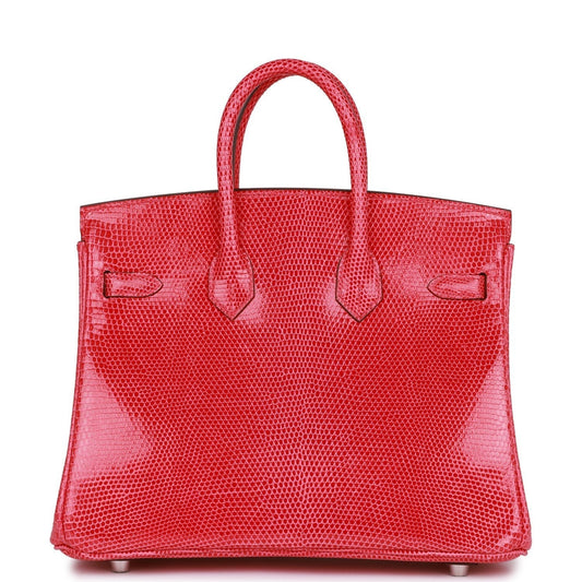 Hermès Bag | Birkin 25 Rose Extreme Lizard