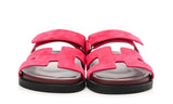 Hermes Slipper | Chypre Rouge Marsala Goatskin