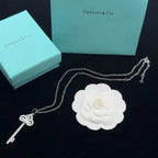 Tiffany & Co. Jewelry | Lock Shape Necklace Set Trio Gold Silver Pink Gold