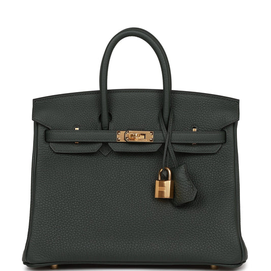 Hermès Bag | Birkin 25 Vert Fonce Togo