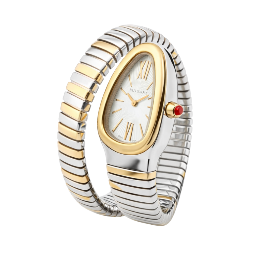 Bvlgari Watch | Serpenti Tubogas Two-Tone Silver Gold