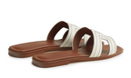 Hermès Slipper | Oran White