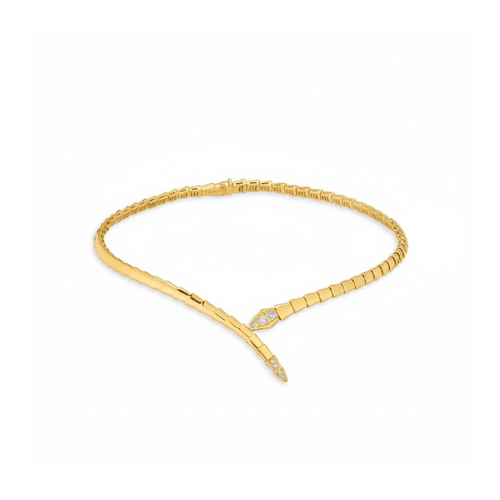 Bvlgari Jewelry | Gold Diamond Serpenti Viper Necklace