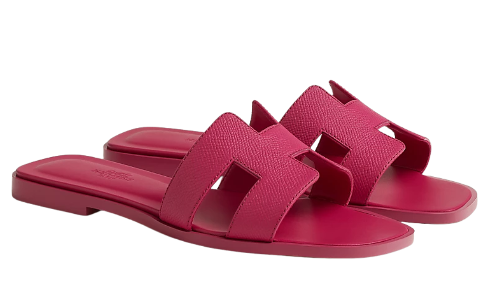 Hermes Slipper | Oran Rose Bougainvillier