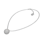 Versace Jewelry | Crystal Pavé Medusa Sphere Necklace