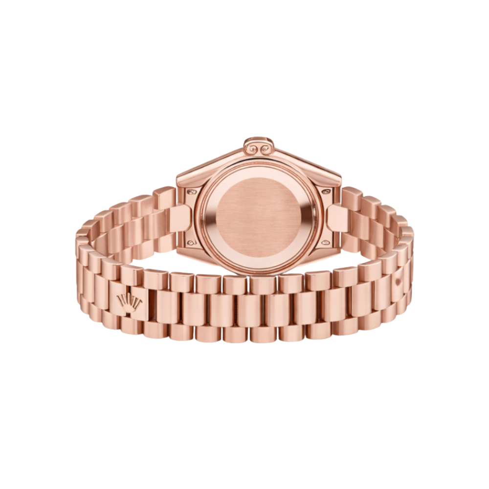 Rolex Watch | Datejust Pink Diamond Bezel Rose Gold White Dial