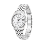 Rolex Watch | Datejust White Diamond Dial