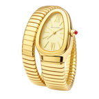 Bvlgari Watch | Serpenti Tubogas Spiral Steel Yellow Gold