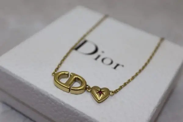 Dior Jewelry | CD Star Pearl Layered Necklace Gold