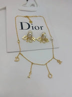 Dior Jewelry | Layered Charm Necklace Gold