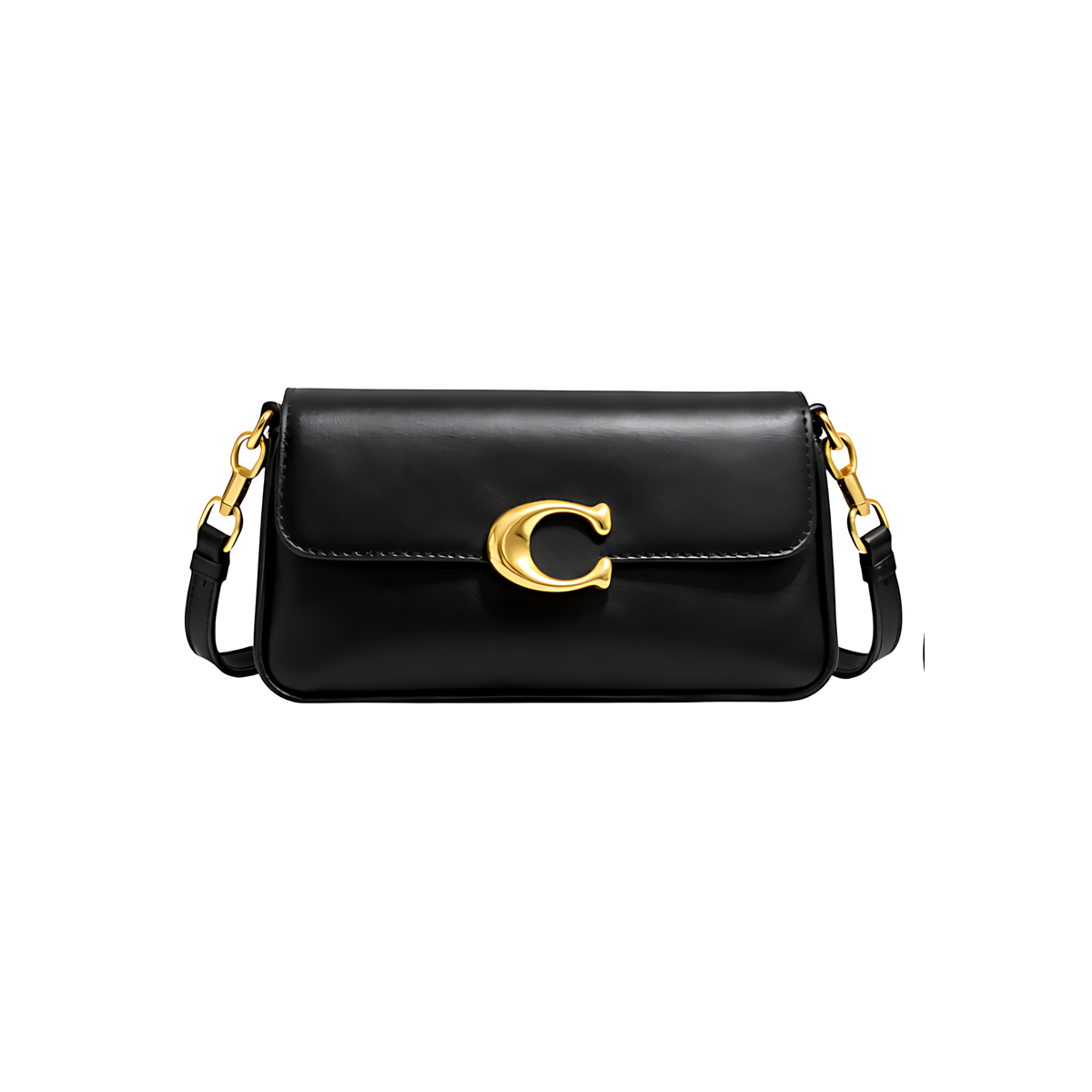 Coach Bag Jet Shoulder Black Bag premium replica - image 1