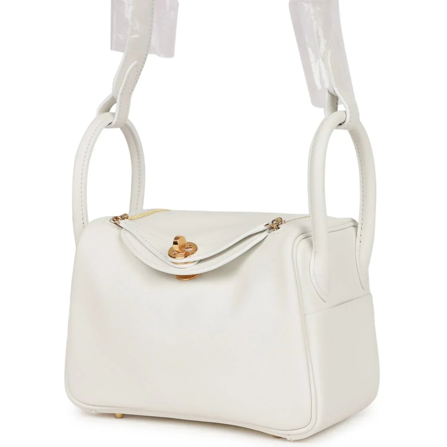 Hermès Bag | Mini Lindy White Swift