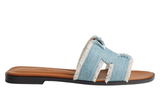 Hermes Slipper | Oran Bleu Clair