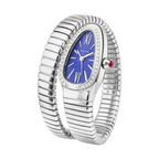 Bvlgari Watch | Serpenti Tubogas Blue Dial Silver Steel