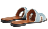 Hermes Slipper | Oran Bleu Clair