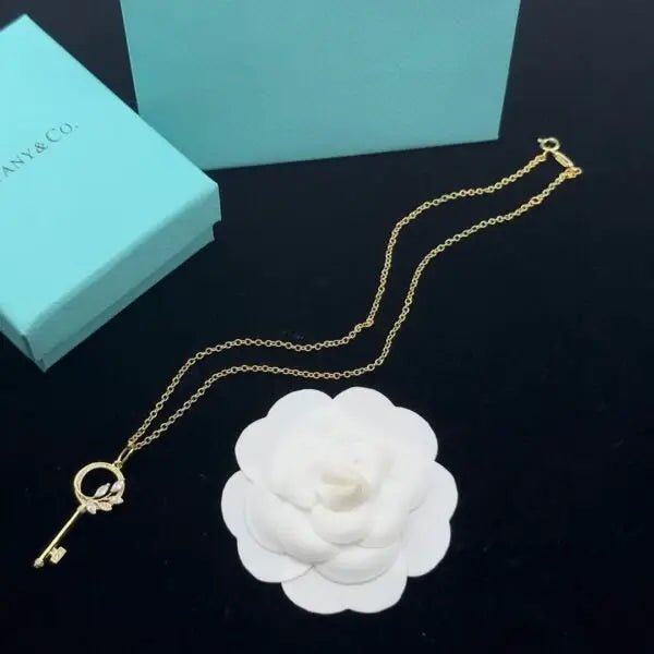 Tiffany & Co. Jewelry | Key Shape Multi Color Necklace Set